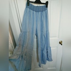 Coco +Jaimeson wide legged denim pant